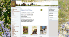 Desktop Screenshot of cheval-soleil.com